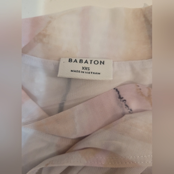 Babaton Parlay Bodysuit Light Cream/Denude Sz XXS - Picture 8 of 15